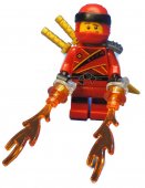 LEGO Ninjago Figur - Kai Flames Limited Edition 891842 FP