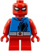 Lego Äkta  Figurer Figur Spiderman Scarlet Spider Short legs LF51-91