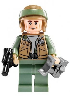 Lego Star Wars Figurer Endor Rebel Commando LF50-62A