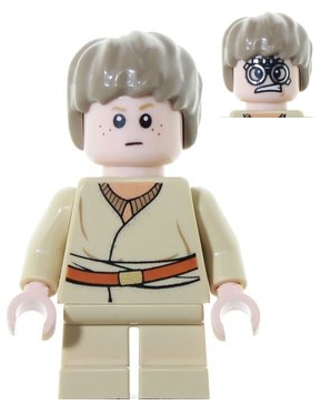Lego Figur Star Wars Anakin Skywalker Small Beige LF50-89A