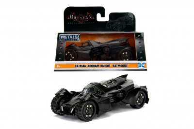 Batman DC Bilar Cars metall Batmobile 1:32 Arkham Knight