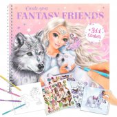 Top Model Topmodel Pyssel bok Fantasy Friends June med 311st stickers rest 99