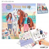 Miss Melody Dress me up pysselbok med 11 ark med stickers 2023