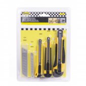 Arbetskniv Knivar Brytbladskniv 3-Pack Set 9/18mm + extra blad