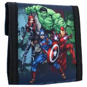 Plånbok Wallet 10x10cm Disney Marvel Avengers Hulk Svart 3345