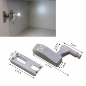 Kök Kökskåp Skåp Garderober LED belysning med batteri 2-pack