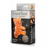 Robetoy Crystal Puzzle Pussel 3D Björn Teddybjörn Bear 41st bitar