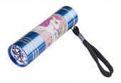 VN 4Girls UNICORN Alu Ficklampa Flashlight LED 9cm