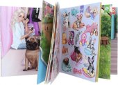 Top Model Pysselbok Stickerworld Corgi Hund Hayden Lottie stickers rest 99