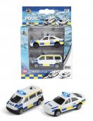 VN Leksaker Polis 2-Pack - Polisbilar med Ljus & Ljud 40741