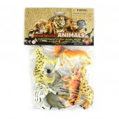 Robetoy Leksaker 41482 Wild Safari Animals Set 6-pack 10cm