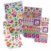 Leksaker Pyssel 51061 MERMAID STICKER BOOK 250st Stickers