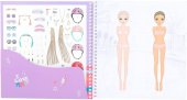 Leksaker Top Model Pyssel bok Dress me up 2022 Tiny Dancer