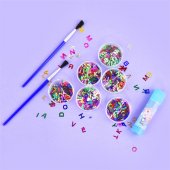 Leksaker Pyssel Robetoy 22644 GLITTER Alfabet Bokstäver med lim
