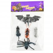 Leksaker 41324 5st Småkryp djur Scary Animals Happy Halloween