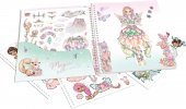 Top Model Pyssel bok Dress me up FANTASY Christy Mare + 170stickers
