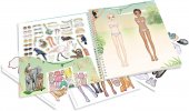 Top Model Topmodel Pysselbok Dress me up Safari med 220st stickers