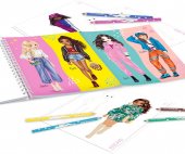 TOP Model Pyssel Färglägg Colouring book Malia & Hayden rest 99