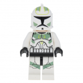 Lego Figurer Star Wars Clone Green Trooper 7913 LF50-3