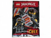 LEGO Ninjago Figur - Black COLE 891953 Limited Edition FP