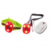 ZTR För mörker Ledlampa Armband Kardborre reflex