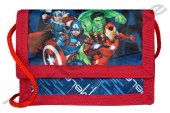 ZTR Plånbok Wallet 14x10cm Disney Avengers Marvel Hulk Röd snöre