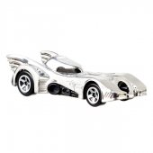 Hot Wheels Mattel Cars Bilar Batman metall 7cm Batmobile Silver 5/6