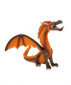 Micki Bullyland WD Figur Disney Djur Dragon Drake Orange Sitter