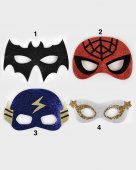 Leksaker Utklädning Mask Glitter Superhero Batman spiderman mm Välj