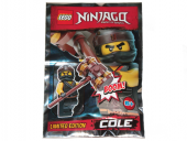 LEGO Ninjago Figur - Black Cole Hammer Limited Edition 891839 FP