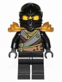 LEGO Ninjago - Black Cole REBOOTED med ARMOR NJO1-3