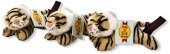 Dinotoys Mjukisdjur Gosedjur Plush - 1st Tiger Ligger 12cm
