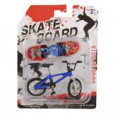Leksaker Suntoys Finger Skateboard + BMX Cykel 10cm Välj!