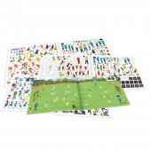 Pyssel bok Create your Football Game Fotboll + 400st Stickers
