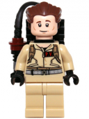 Lego Figur Ghostbusters Dr. Peter Venkman Proton Pack BL3-24