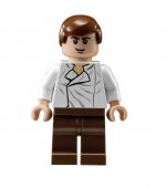 Lego Star Wars Figur - Han Solo Vit skjorta BL1