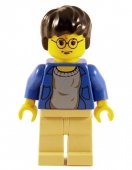 Lego Figurer Harry Potter Blå beige klassisk BL2-4