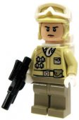 Lego Figurer Star Wars Hoth Rebel Trooper 8083 LF50-23