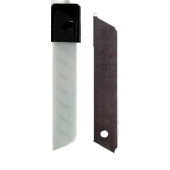 HTM Knivar Brytbladsknivar 3-Pack Svarta med 12st extra blad
