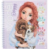 Top Model Topmodel Pyssel bok Doggy Hundar 4 in 1 med stickers Lexy