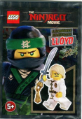 LEGO The Ninjago Movie Figur - Lloyd Vit Limited Edition 471701 FP