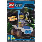 LEGO City Figurer - Figur + Mc Fyrhjuling 951805 Limited Edition FP