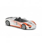 PGP Majorette Cars bilar 7cm Metall Porsche 918 Spyder Vit 3