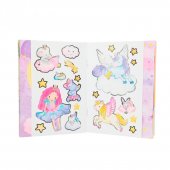 Pyssel bok Sticker World 117st Glitter Stickers Princess Mimi Rosa