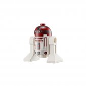 Lego Figur Star Wars Robot Droid R4-P17 Vinröd/vit LF51-9A