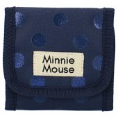 Plånbok Barn Wallet 10x10cm Disney Minnie Mimmi Pigg Navy Mörkblå