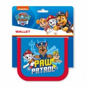Plånbok Wallet 14x11cm Nickelodeon Paw Patrol Blå med rem/snöre