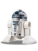 Lego Figurer Disney Star Wars R2D2 - R2-D2 Metallic topp LF51-72