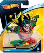 Dinotoys Hot Wheels DC Batman Cars Bilar metall ROBIN FP