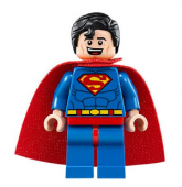 LEGO Figur Superheroes Superman Stålmannen Öppen mun BL5